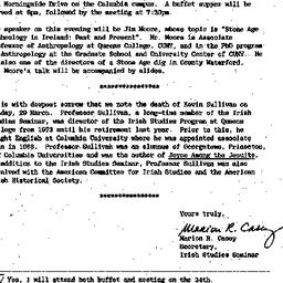 Announcements, 1987-04-06. ...