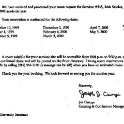 Correspondence, 2000-06-28....