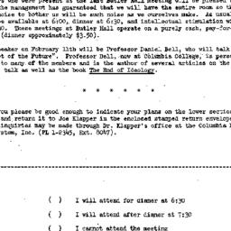 Announcements, 1965-01-28. ...