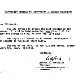 Announcements, 1976-05-14. ...
