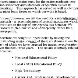 Seminar conclusion paper, I...
