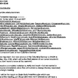 Announcements, 2000-04-13. ...
