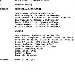 Minutes, 1993-11-17. Studie...