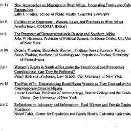 Schedules, Studies in Conte...