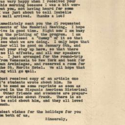 Correspondence, 1969-12-10....