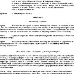 Minutes, 1996-02-29. The Mo...