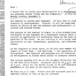 Announcements, 1973-10-16. ...