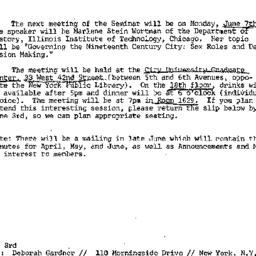Announcements, 1976-06-07. ...