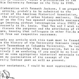 Correspondence, 1989-11-03....