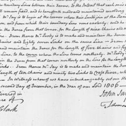 [Document, 1806 December 22]