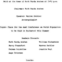 Minutes, 1974-04-26. The Na...