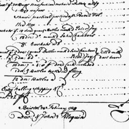 Document, 1738 February 24