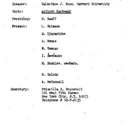 Minutes, 1969-03-14. Slavic...