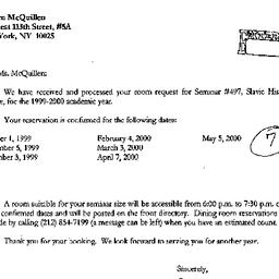 Announcements, 2000-06-28. ...