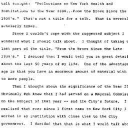 Speaker's paper, 1986-0...