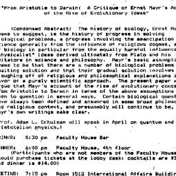 Announcements, 1991-03-26. ...