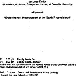 Announcements, 1993-02-23. ...