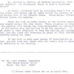 Announcements, 1980-04-15. ...