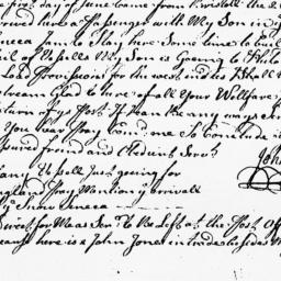 Document, 1737 July 25