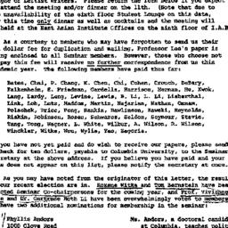 Announcements, 1976-10-28. ...
