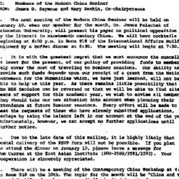Announcements, 1980-01-04. ...
