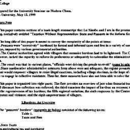 Speaker's paper, 1999-0...