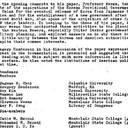 Minutes, 1981-02-20. Korea,...