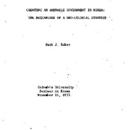 Speaker's paper, 1973-1...