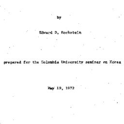 Speaker's paper, 1972-0...