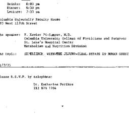 Announcements, 1975-11-13. ...