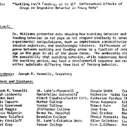 Minutes, 1981-11-05. Appeti...