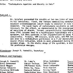 Minutes, 1981-12-03. Appeti...