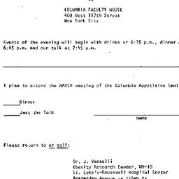 Announcements, 1981-03-05. ...