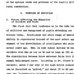 Speaker's paper, Rural ...