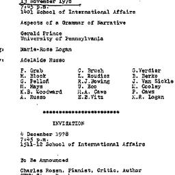 Minutes, 1978-11-13. The Th...