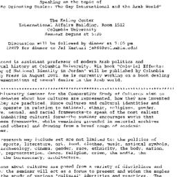 Announcements, 2001-02-28. ...