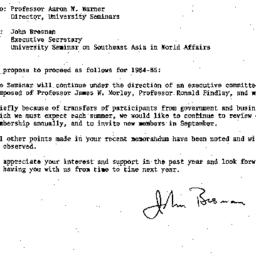 Announcements, 1984-04-12. ...