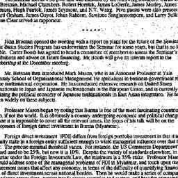 Minutes, 1995-11-02. Southe...
