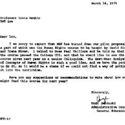 Correspondence, 1978-03-14....