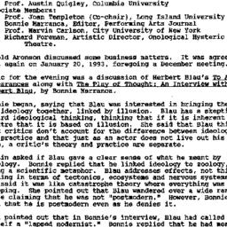 Minutes, 1992-11-18. Drama:...