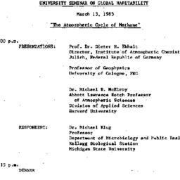 Minutes, 1985-03-13. Global...
