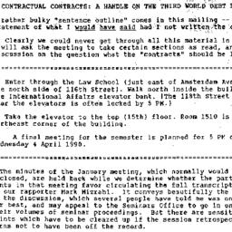 Announcements, 1990-02-28. ...