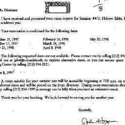 Correspondence, 1998-06-09....