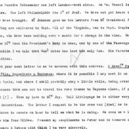 [Document, 1781 February 12]