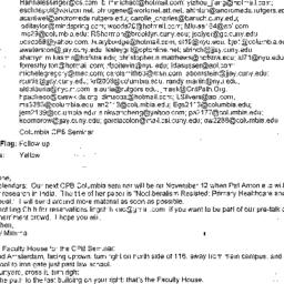Announcements, 2007-11-12. ...
