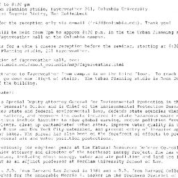 Announcements, 2009-03-04. ...