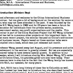 Minutes, 2005-02-22. China:...