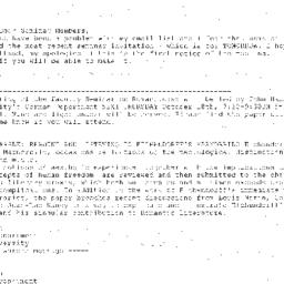 Announcements, 2007-10-18. ...
