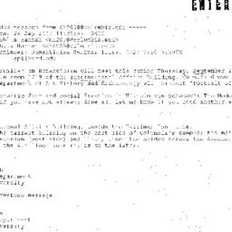 Announcements, 2007-09-27. ...