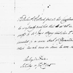 [Document, 1795 January 10]